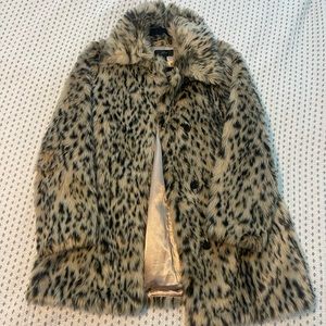 J Crew Faux Fur Jacket